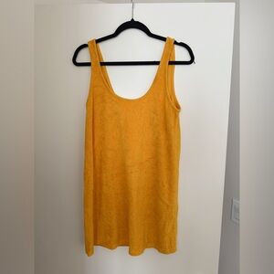 Zara Yellow Swim Coverup
